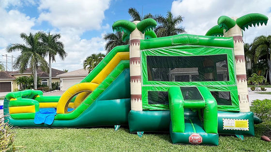Trampolim castelo unisex com piscina de salto A festa final para crianças diversão e conforto