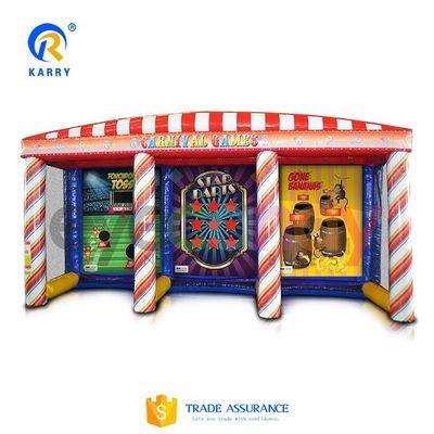 Brinquedos infláveis de carnaval Jogos interativos ao ar livre com blower CE e acessórios de reparação