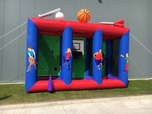 Brinquedos infláveis de carnaval Jogos interativos ao ar livre com blower CE e acessórios de reparação