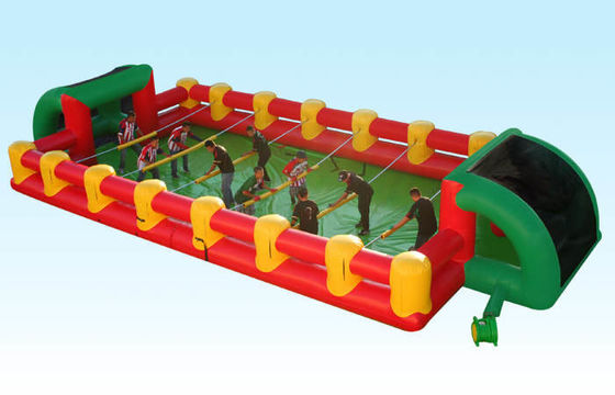 Formas de transporte Uso de sabão inflável Campo de futebol/basquetebol para playground ao ar livre