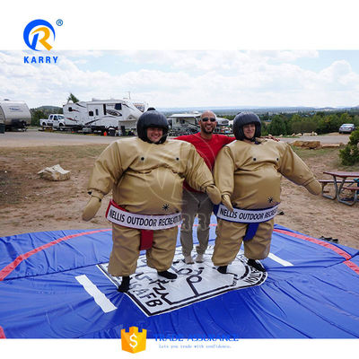 Vestidos de luta de sumo infláveis para jogos de esportes quentes