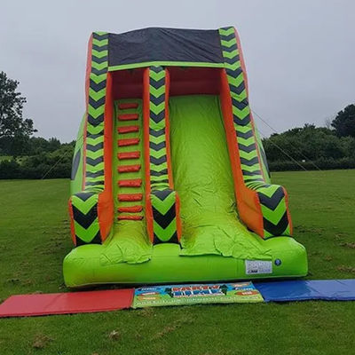 Parques aquáticos PVC comercial TOXICO DROP MEGA Slide inflável para inflável seco ou molhado