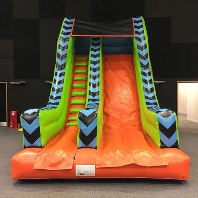 Parques aquáticos PVC comercial TOXICO DROP MEGA Slide inflável para inflável seco ou molhado