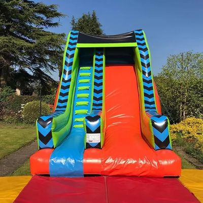 Parques aquáticos PVC comercial TOXICO DROP MEGA Slide inflável para inflável seco ou molhado