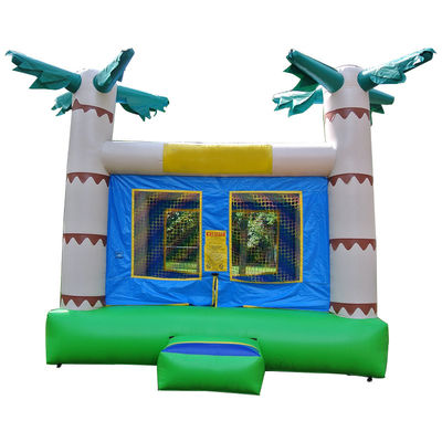 14 Anos para cima Cor Personalizada Palmeira Tropical Bouncy Kids Bouncing Castelo para alugar