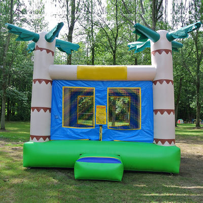 14 Anos para cima Cor Personalizada Palmeira Tropical Bouncy Kids Bouncing Castelo para alugar