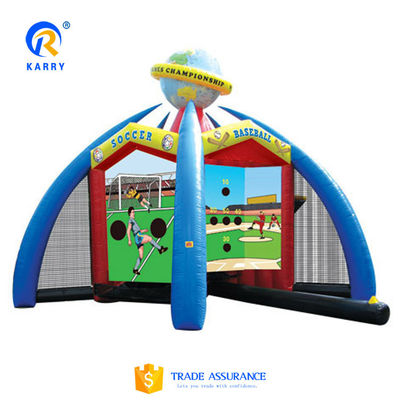 Unisex PORTABLE Carnaval inflável 5 em 1 Jogo Futebol/Basquetebol Desportos interativos