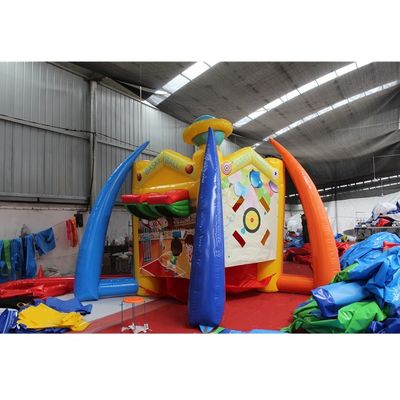 Unisex PORTABLE Carnaval inflável 5 em 1 Jogo Futebol/Basquetebol Desportos interativos