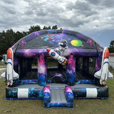 Blower Pretty Good Kids Festa Astronauta Castelo Nave Espacial Casa Inflável