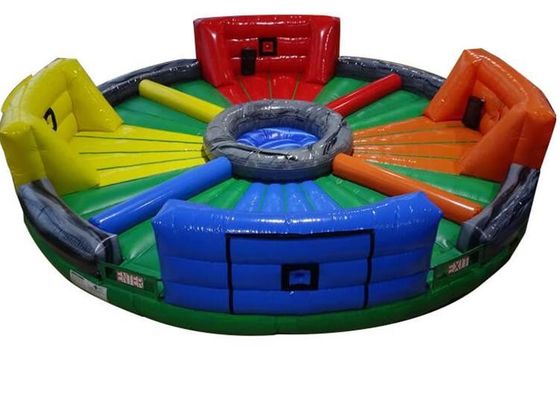 Desligue a diversão com Bungees Humanos Correndo e Hipóteses Famintos Chow Down Inflatable Game