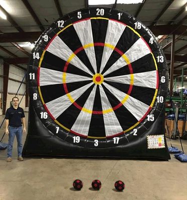 14 Geração de Idade Jogo Desportivo Interativo de Darts Infláveis Gigantes com Certificação EN14960