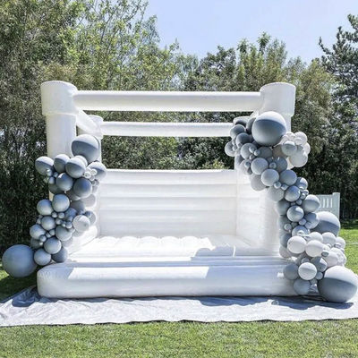 CE/EN71 Certificado Tamanho personalizado Moonwalk inflável Castelo de salto para festa de casamento