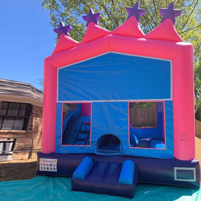 Grande portavel 0,55mm PVC Vinil lonas de fora ou interior inflável Combinado Jumping Castle