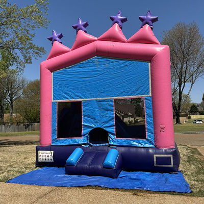 Grande portavel 0,55mm PVC Vinil lonas de fora ou interior inflável Combinado Jumping Castle