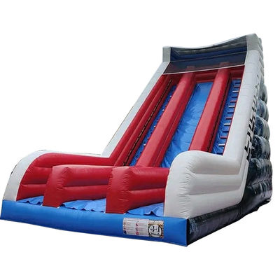 Entretenimento ao ar livre Must-Have Red Spiderman Slide inflável com 2 escadas