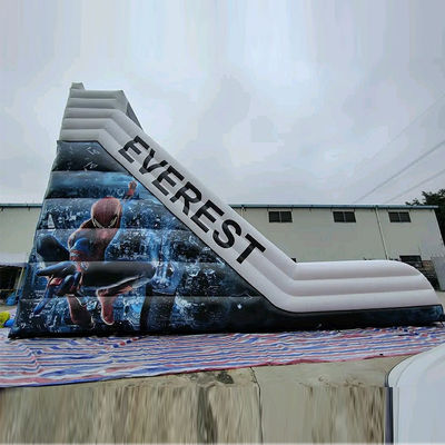 Entretenimento ao ar livre Must-Have Red Spiderman Slide inflável com 2 escadas