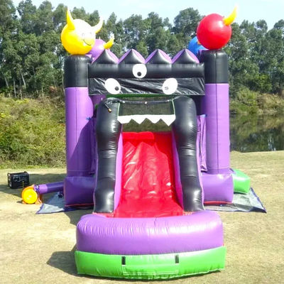 Entretenimento interno e externo Commercial Salto inflável do castelo