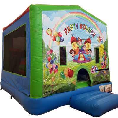 Unisex Pequeno PVC Inflavel Inflável Salto Castelo Casa de Salto com Deslizamento