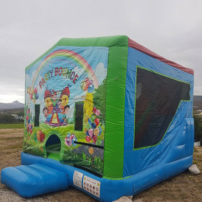 Unisex Pequeno PVC Inflavel Inflável Salto Castelo Casa de Salto com Deslizamento
