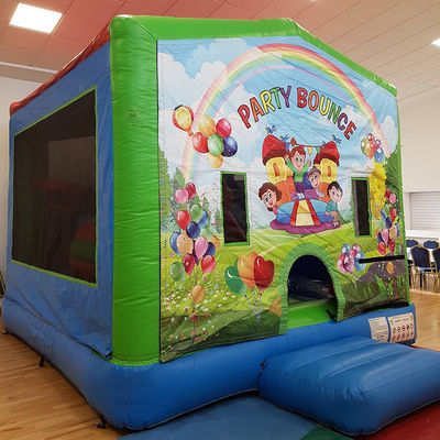 Unisex Pequeno PVC Inflavel Inflável Salto Castelo Casa de Salto com Deslizamento