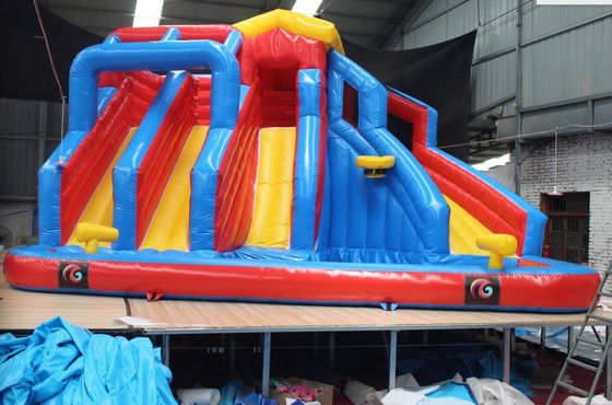 Deslizamento de água N Soak Splash Park Mais popular Banzai Inflável Permissível Passageiro 5-10