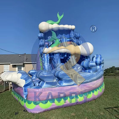 Grandes Adultos e Crianças Tamanho Inflável Slides do Quintal com piscina