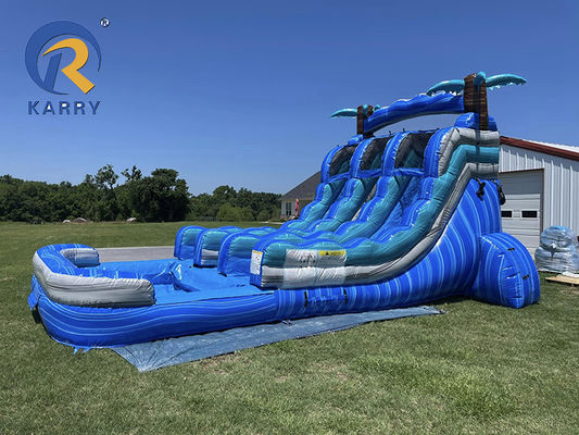 Grandes Adultos e Crianças Tamanho Inflável Slides do Quintal com piscina