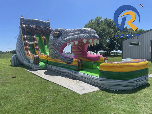 Grandes Adultos e Crianças Tamanho Inflável Slides do Quintal com piscina