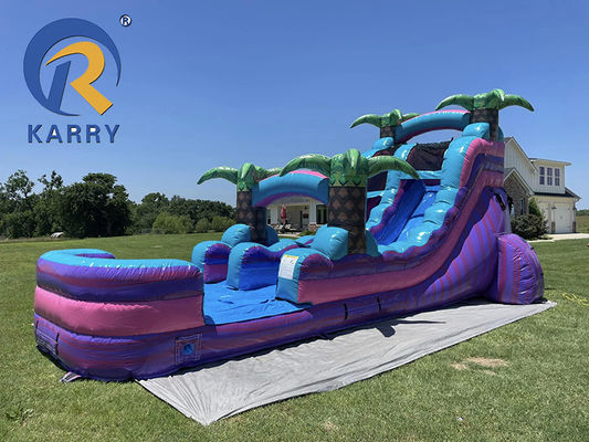 Grandes Adultos e Crianças Tamanho Inflável Slides do Quintal com piscina