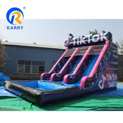 Formas de entrega Mar/Ar Parte comercial Aluguer de escorregas de piscina infláveis para casa/empresa