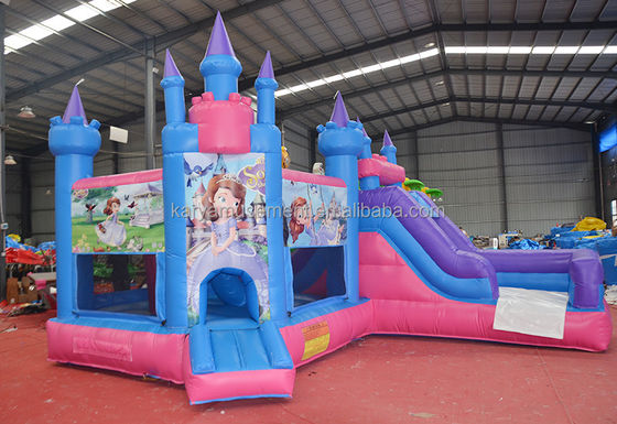 Características PORTÁVEL Crianças Castelo Desobediente Casa Inflável de Salto com Deslizamento e Piscina