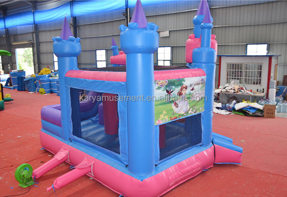 Características PORTÁVEL Crianças Castelo Desobediente Casa Inflável de Salto com Deslizamento e Piscina