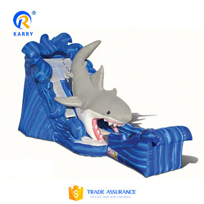Logotipo personalizado Impresso Grande Slide Longo Combo de Slide de piscina inflável para Combo de diversão ao ar livre