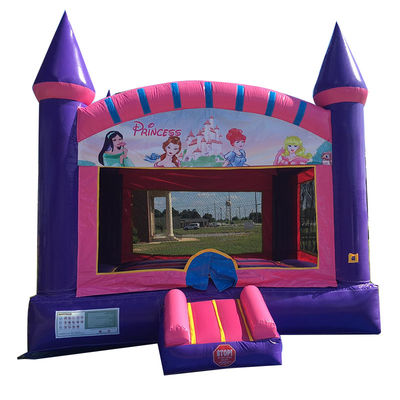 Características PORTABLE Princesa festa inflável Bounce House castelo salto castelo