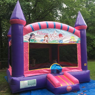 Características PORTABLE Princesa festa inflável Bounce House castelo salto castelo