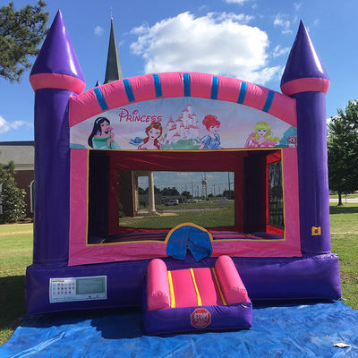 Características PORTABLE Princesa festa inflável Bounce House castelo salto castelo