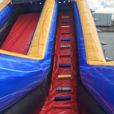 Grande salto comercial de água de deslizamento de ar com piscina Mercadoria de festa inflável ao ar livre