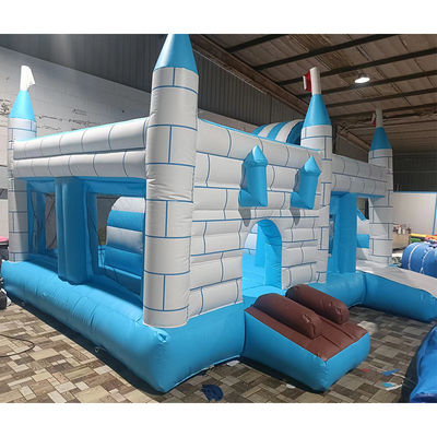 Último Popular Obstáculo Inflável Casa do Castelo Slide Interior Combo para Aluguel de Festas