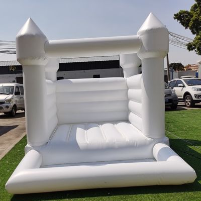 CE/EN71/EN14960 Bandeira inflável de PVC branco unisex certificada para recreio e festas