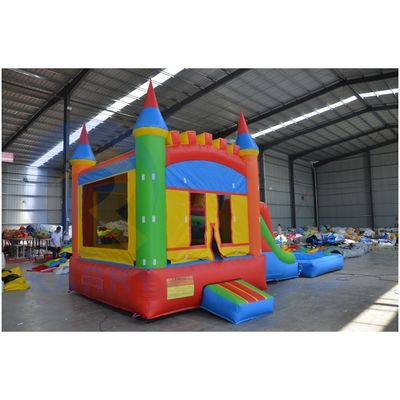 Certificado CE Crianças Casa de salto inflável comercial com escorrega e piscina