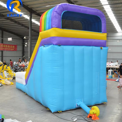 Clássico Jumpper inflável castelo Slide Combo com piscina Impressão digital