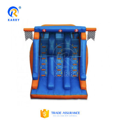 Tamanho personalizado Slide de salto inflável Slide de ar seco e de água para aventuras ao ar livre