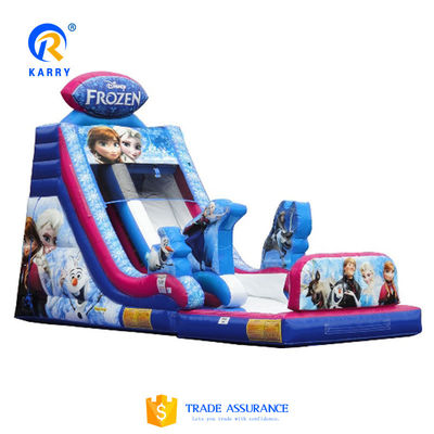 Parque de cores personalizado Slide de água inflável Divertimento lúdico e imaginativo garantido
