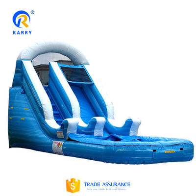 Grande Salto de água inflável para adultos com piscina de tamanho personalizado e impressão digital