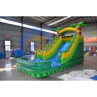 4X9M Tamanho PVC D Slide inflável para o exterior para Parque de entretenimento Acessórios sopro de ar