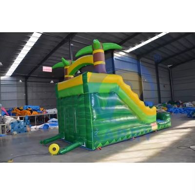 4X9M Tamanho PVC D Slide inflável para o exterior para Parque de entretenimento Acessórios sopro de ar