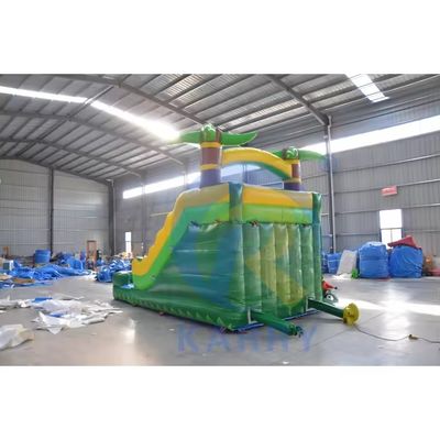 4X9M Tamanho PVC D Slide inflável para o exterior para Parque de entretenimento Acessórios sopro de ar