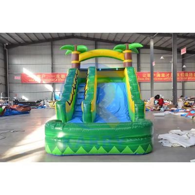 4X9M Tamanho PVC D Slide inflável para o exterior para Parque de entretenimento Acessórios sopro de ar