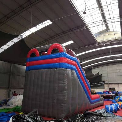Deslizador de água inflável de qualidade comercial para crianças Deslizador de ar exterior de cor personalizada