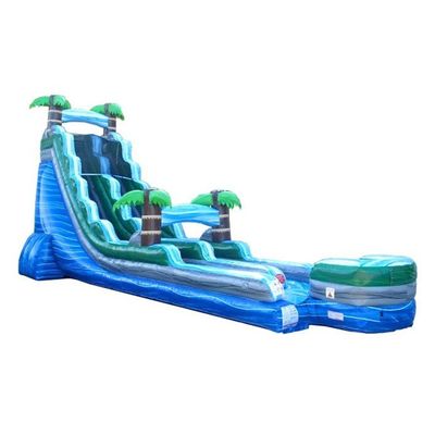 Slide Unisex Bouncy House Slide Inflável Jumping Air Bouncer Slide para piscina 5-10 Passageiros